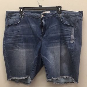 NWT Lane Bryant Denim Shorts